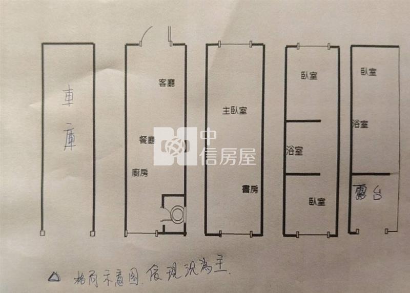 獨家-近新屋國小精美裝潢雙車位美墅房屋室內格局與周邊環境