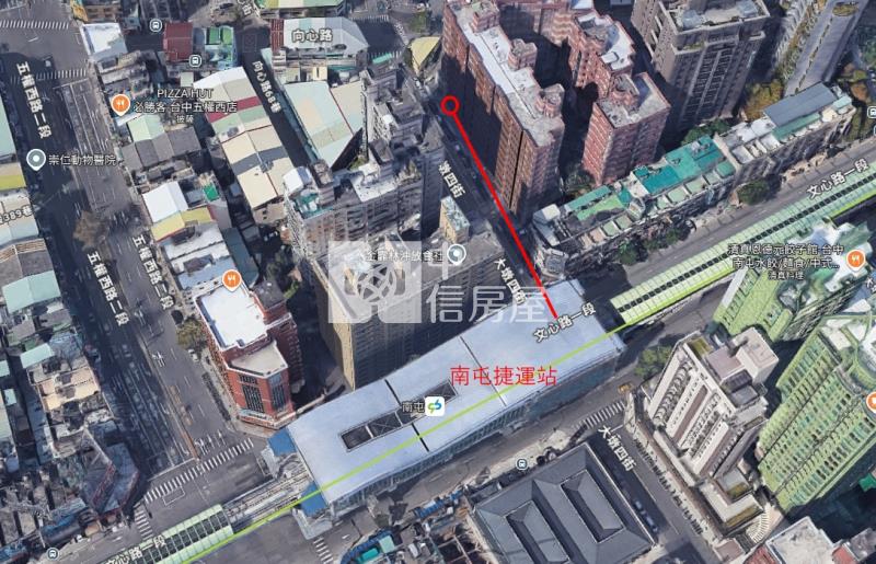 南屯捷運獨立出入B1辦公室房屋室內格局與周邊環境