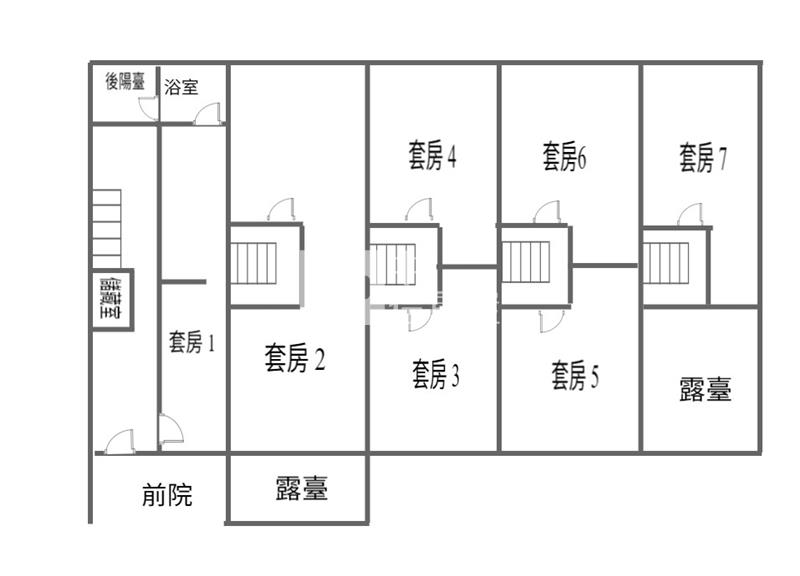 楊梅交流道收租7套房房屋室內格局與周邊環境