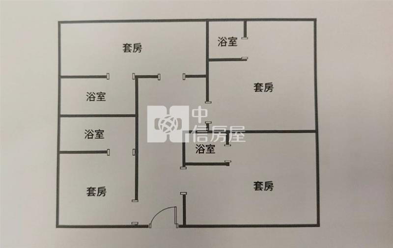楊梅新巴克旁收租四套房美寓房屋室內格局與周邊環境
