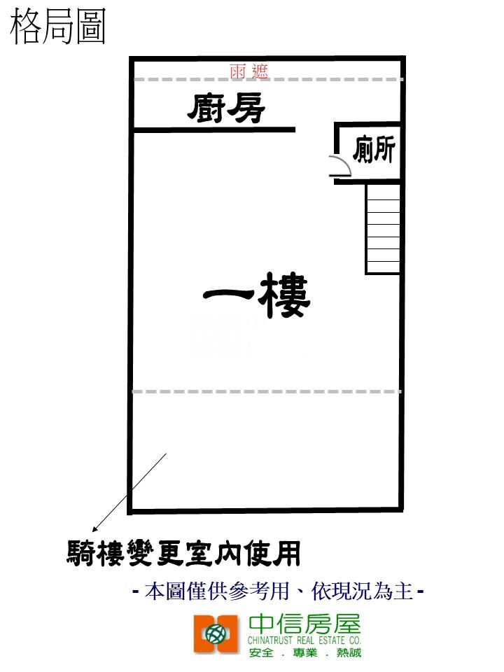 448-獨家埔頂透天金店面★中信愛的團隊★房屋室內格局與周邊環境