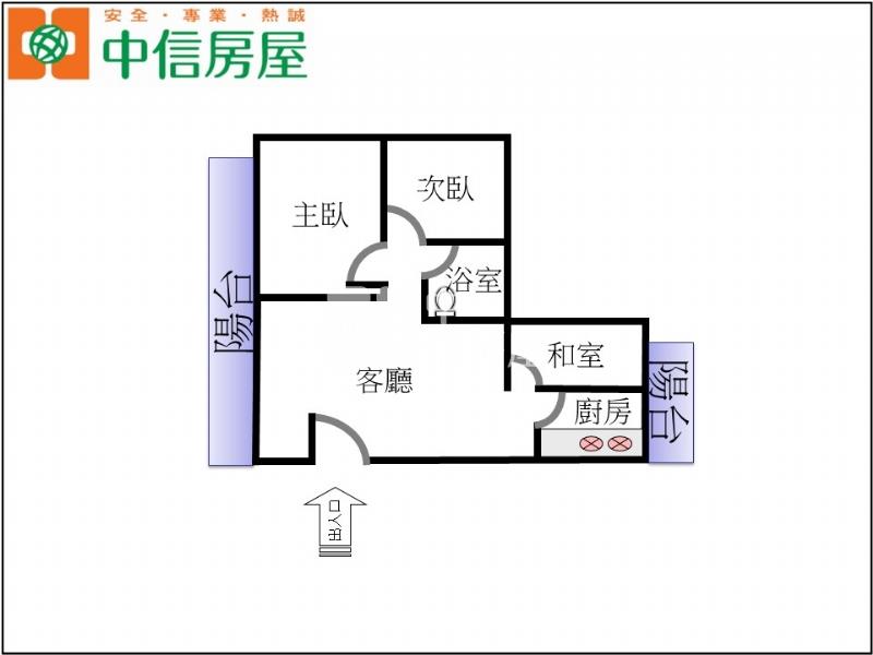 一中商圈低總價三房房屋室內格局與周邊環境