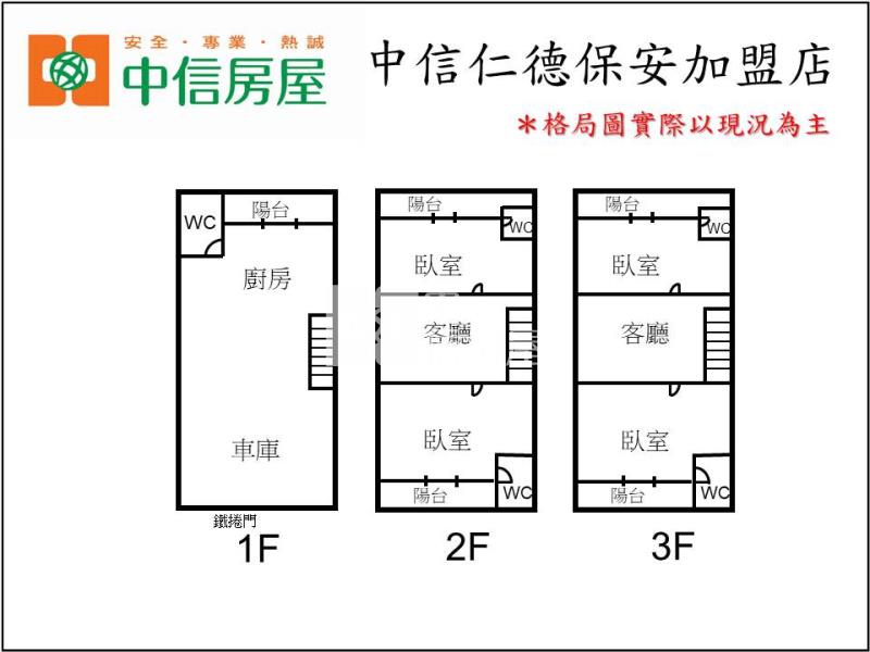 西港正路邊金店面住家房屋室內格局與周邊環境