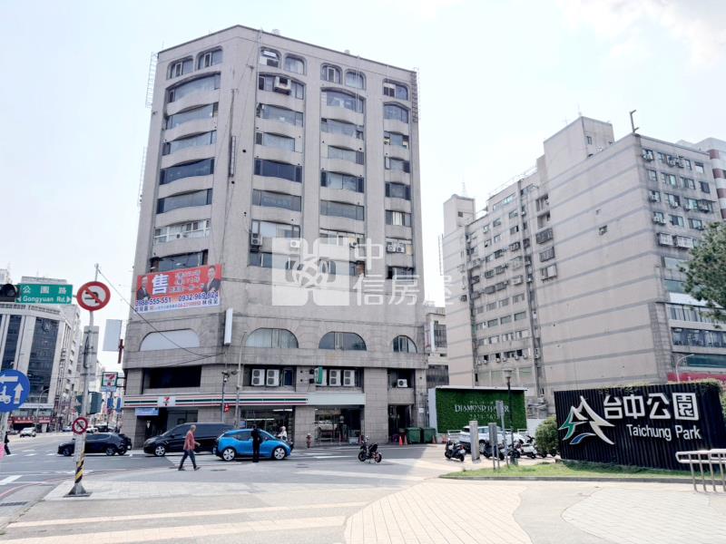 台中公園單坪1字頭整層商辦(A)房屋室內格局與周邊環境