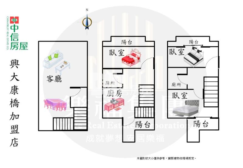 高工商圈｜近中投公路漂亮1-3樓+車位店住合一房屋室內格局與周邊環境