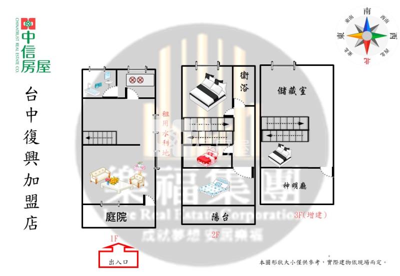 潭子加工區前院停車改套聖品房屋室內格局與周邊環境