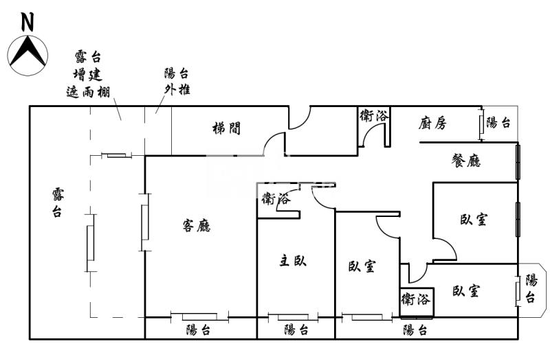 海德堡雲端大露台景觀四房平車房屋室內格局與周邊環境