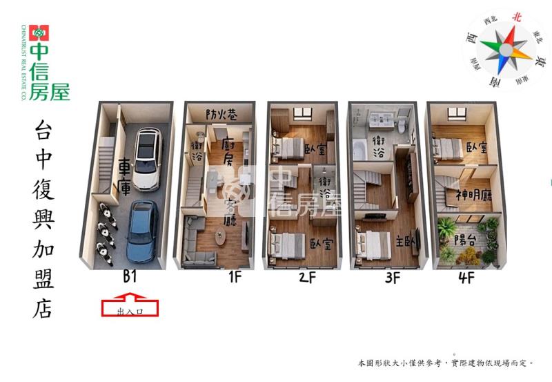 大慶商圈|花園景觀雙車美別墅房屋室內格局與周邊環境