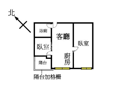 專任!無限棟距視野戶2房附車位房屋室內格局與周邊環境