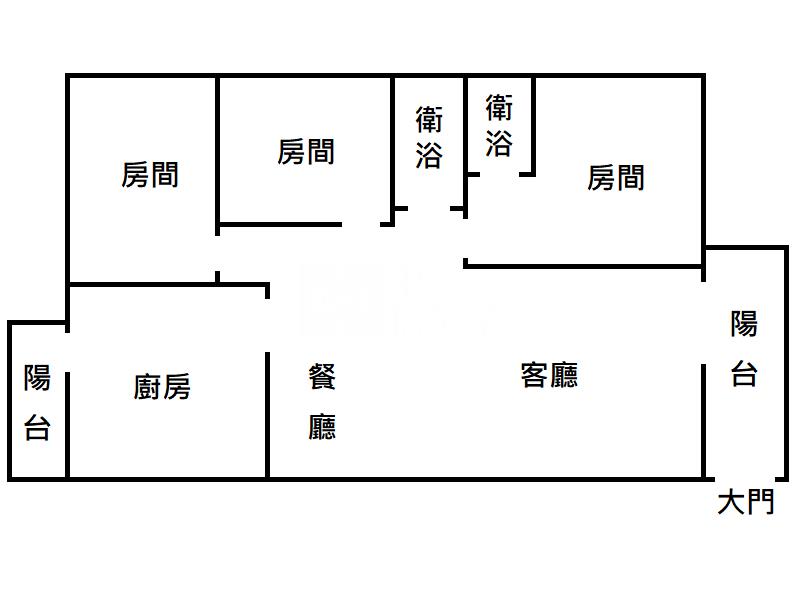 屏東房屋《東山河平車美樓》房屋室內格局與周邊環境