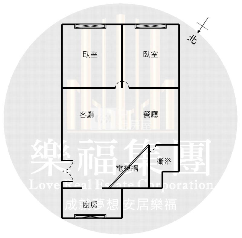 居仁、忠孝學區㊣2房電梯美宅房屋室內格局與周邊環境