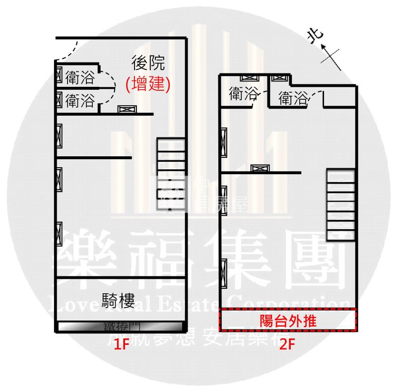 大慶車站日系邊間透天房屋室內格局與周邊環境
