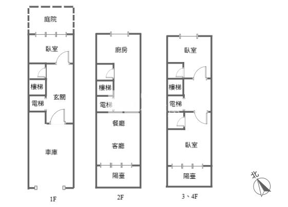 頭城山海私邸全新電梯透天房屋室內格局與周邊環境