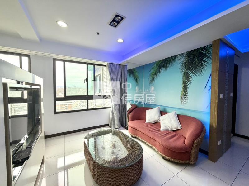 中壢市區美麗歐洲景觀1房1廳+機車位房屋室內格局與周邊環境