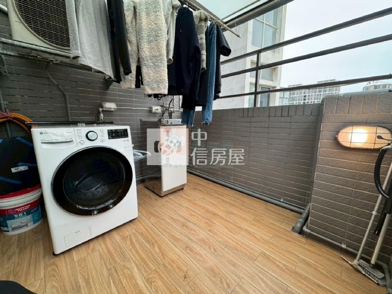 竹科門口稀有三房平車露臺戶房屋室內格局與周邊環境