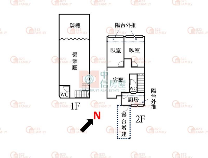 正重慶路文華捷運站 1-2樓金店面房屋室內格局與周邊環境