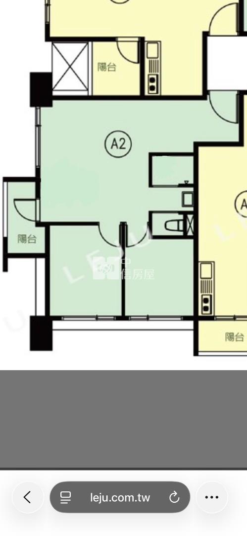 平鎮金陵樹里美2房房屋室內格局與周邊環境