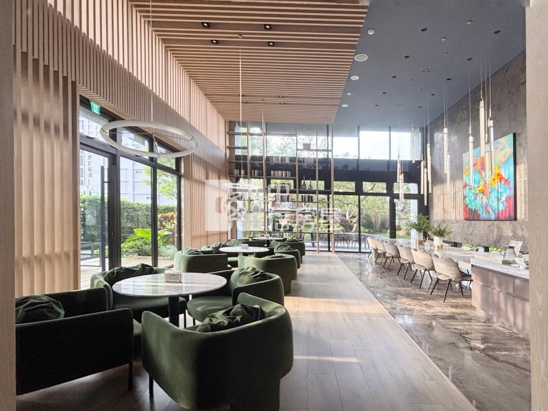 14期上階綠面樹海邊間三房平車房屋室內格局與周邊環境