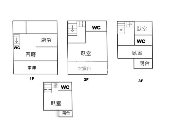 宜市東區屋況極佳邊間9年透天房屋室內格局與周邊環境
