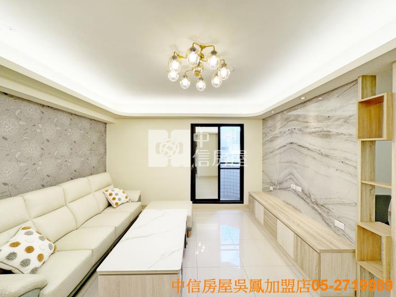 嘉大新民校區漂亮景觀3房附車位房屋室內格局與周邊環境