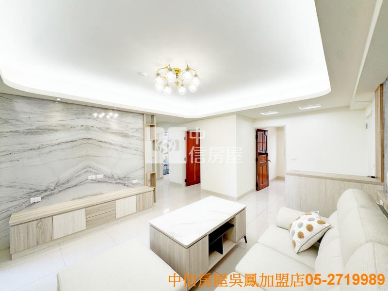 嘉大新民校區漂亮景觀3房附車位房屋室內格局與周邊環境