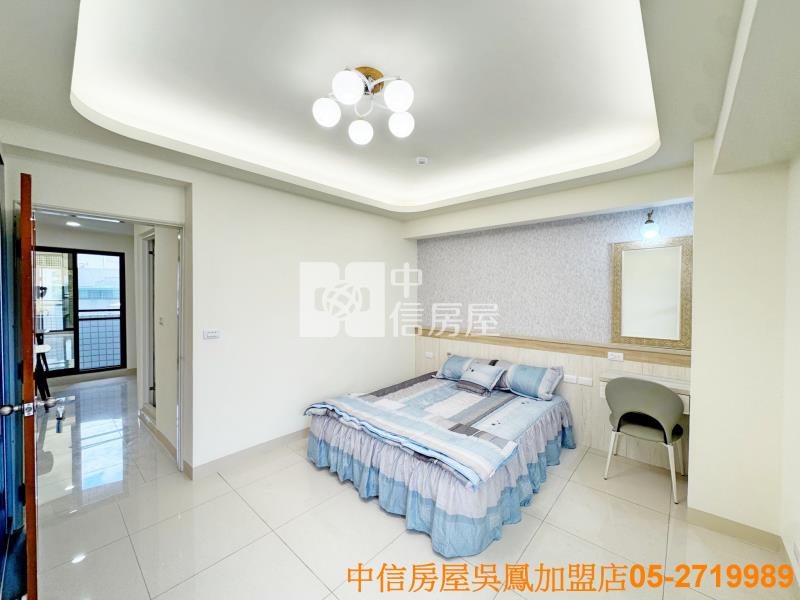 嘉大新民校區漂亮景觀3房附車位房屋室內格局與周邊環境