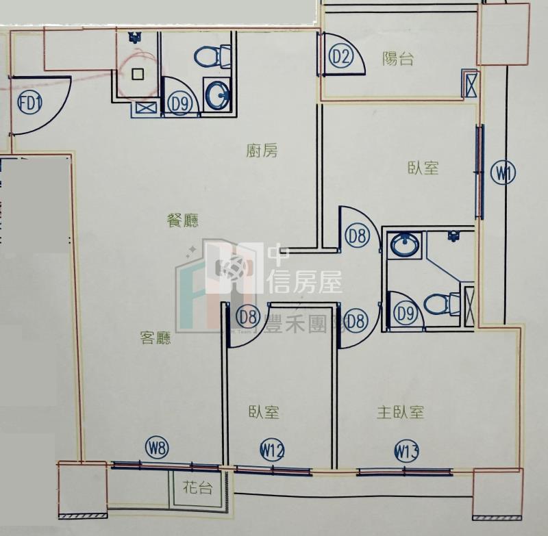 【豐禾】青埔A19耑鑄景觀3房雙車房屋室內格局與周邊環境