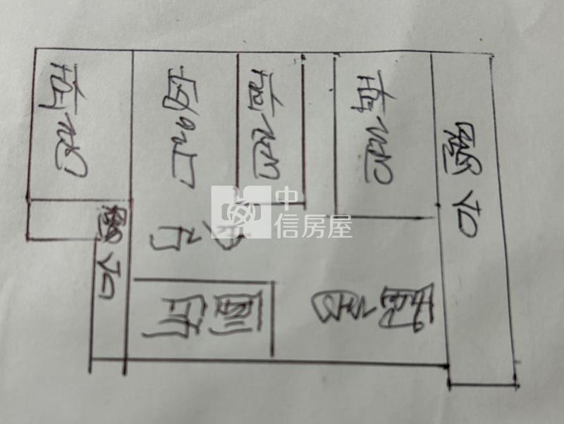 健行超美3房房屋室內格局與周邊環境