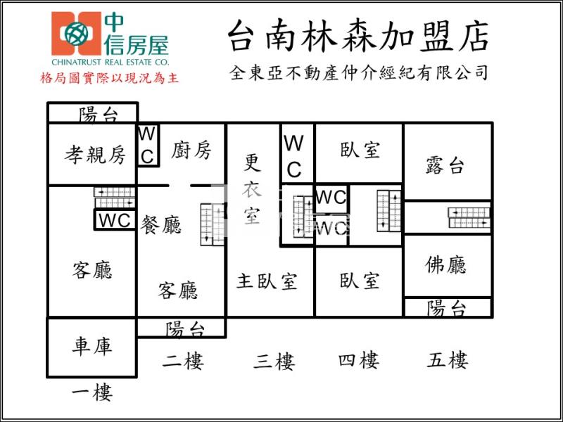(專)安平邊間孝親美車墅房屋室內格局與周邊環境