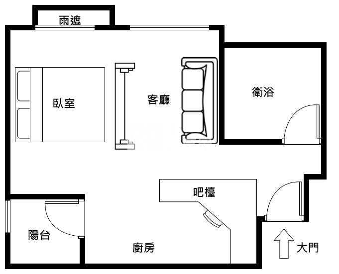 美麗歐洲精美大套房房屋室內格局與周邊環境