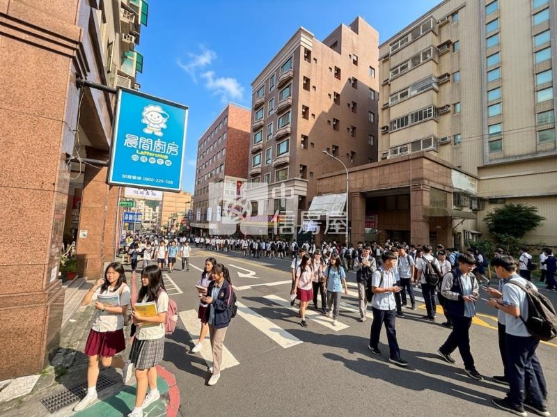 【安家】專任-銘傳高投報燙金店面房屋室內格局與周邊環境