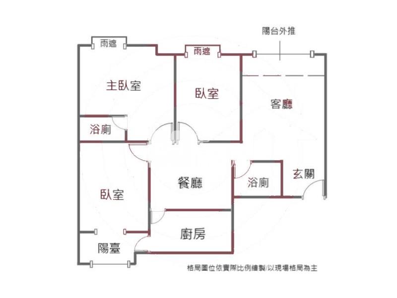 武陵高中旁~縣府清境3房車房屋室內格局與周邊環境