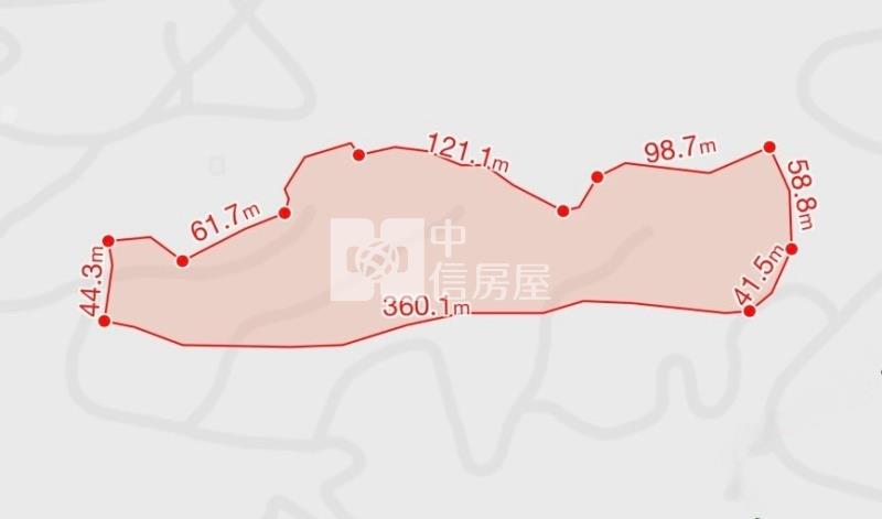 東山2.8甲龍眼桃花木山坡地房屋室內格局與周邊環境