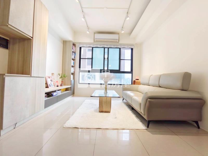 中壢禮昂日式奶油風裝潢兩房車房屋室內格局與周邊環境