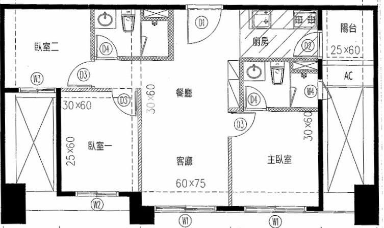 平鎮環泥晴森全新景觀三房+車位房屋室內格局與周邊環境