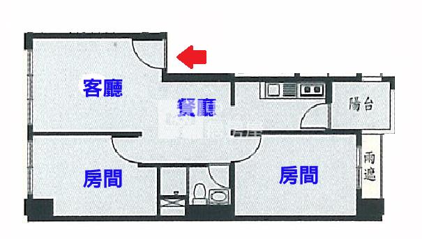 未來體區旁 優活賞2+車位房屋室內格局與周邊環境