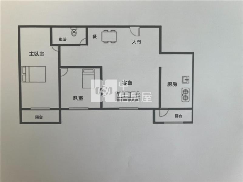 專任-平鎮大潤發 進化論 精美大2房車房屋室內格局與周邊環境