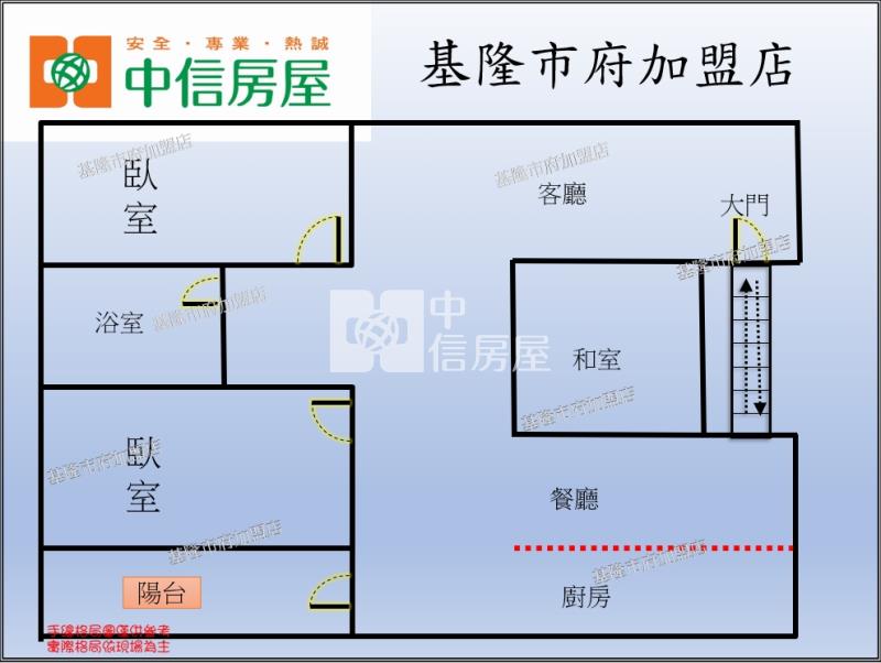 ◆安樂路公寓房屋室內格局與周邊環境