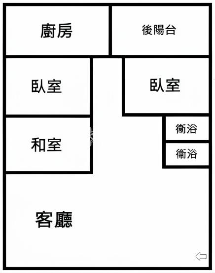 逸園文教區|邊間大3房美寓房屋室內格局與周邊環境