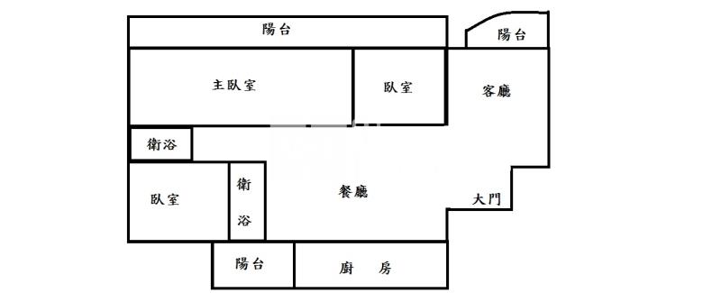 國泰建設荷蘭村稀有四改三房房屋室內格局與周邊環境