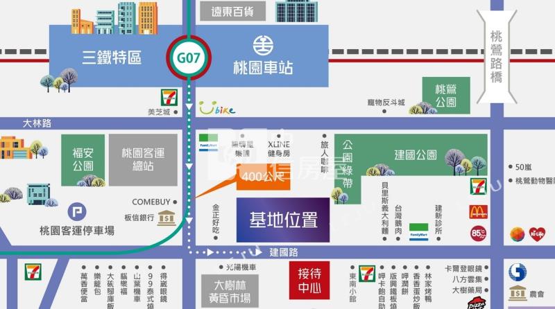 桃園後站全新2房平車