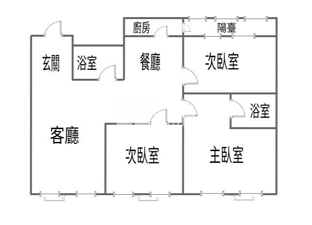 龍山國小優質三房車房屋室內格局與周邊環境
