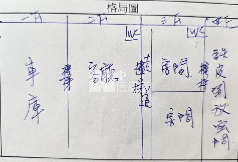 七堵長安社區透天房屋室內格局與周邊環境