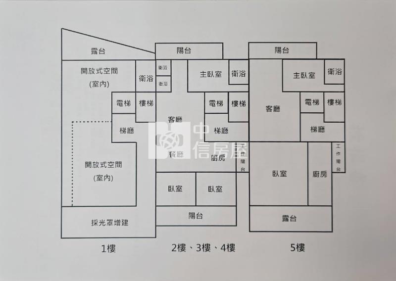 好市多電梯透店房屋室內格局與周邊環境