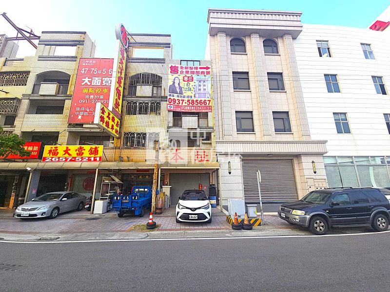 梧棲正台灣大道大地坪透店房屋室內格局與周邊環境