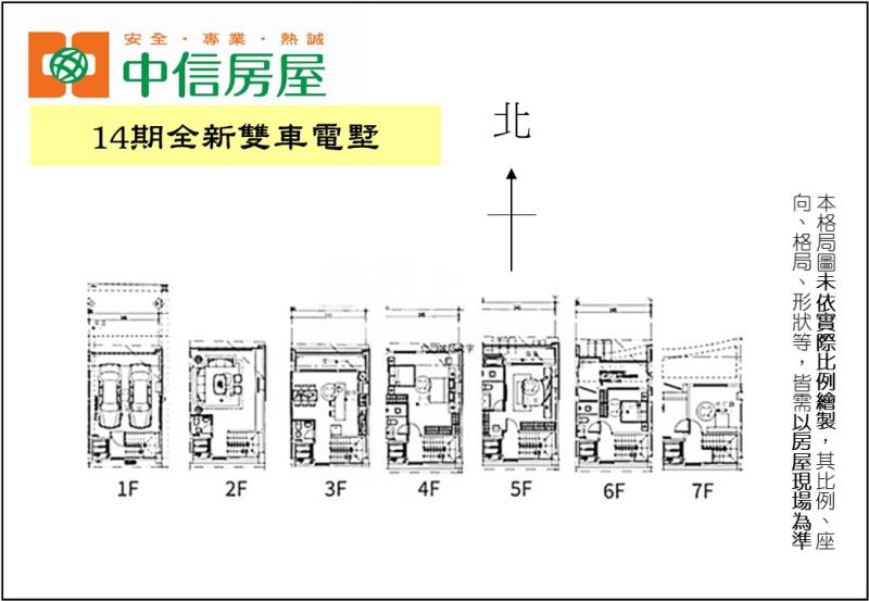 14期全新雙車電墅房屋室內格局與周邊環境