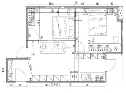 【安家】文化國小旁城市之光精裝大兩房房屋室內格局與周邊環境