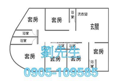 [首璽團隊]中原電梯收租六套房房屋室內格局與周邊環境