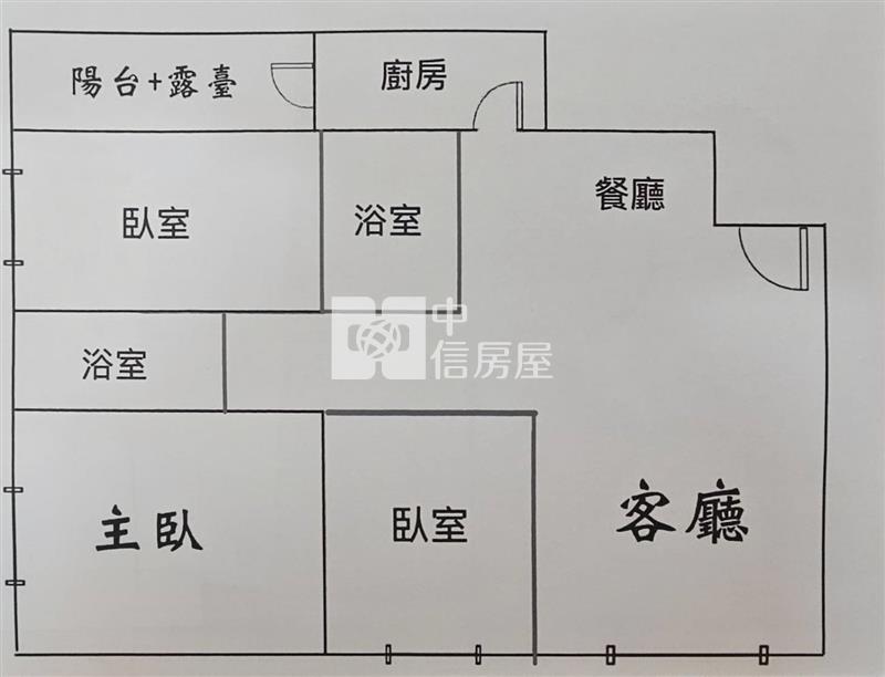 桃園大有商圈電梯三房車房屋室內格局與周邊環境
