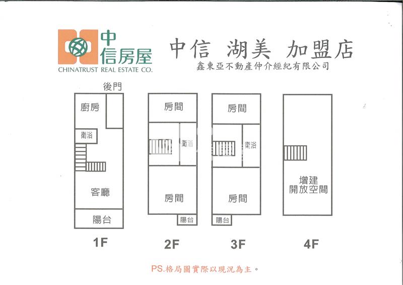 北區花園夜市旁採光透天房屋室內格局與周邊環境